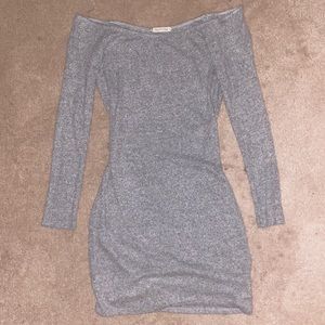 gray bodycon dress